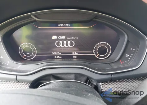 2018 Audi Sq5 3.0T Premium Plus из США, поврежденный, VIN WA1A4AFY7J2007510